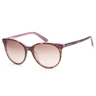 Calvin Klein Women's 55mm Brown Sunglasses Ck18509s-238 In Multi
