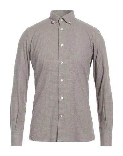 Altemflower Man Shirt Brown Size 15 ½ Cotton