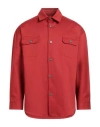 424 Fourtwofour Man Shirt Red Size S Cotton