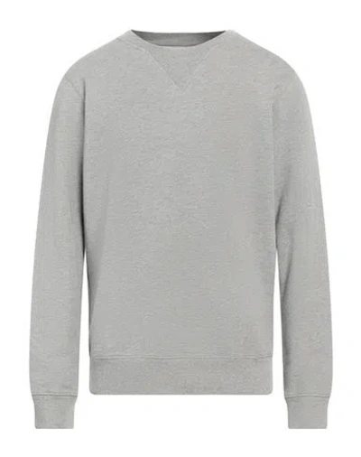 Maison Margiela Man Sweatshirt Light Grey Size 40 Cotton
