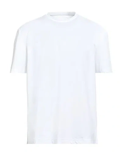 Xacus Man T-shirt White Size 46 Polyamide, Elastane