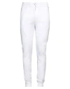 Versace Jeans Couture Man Pants White Size Xxl Cotton, Elastane