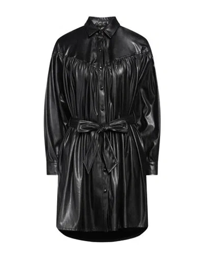 Gai Mattiolo Woman Mini Dress Black Size 4 Polyurethane, Polyester