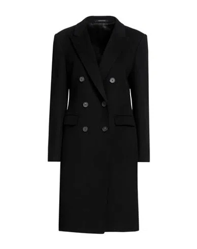 Tagliatore 02-05 Woman Coat Black Size 12 Cashmere