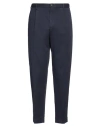 Incotex Man Pants Navy Blue Size 36 Cotton, Lyocell, Elastane