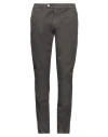 Gta Il Pantalone Man Pants Lead Size 28 Cotton, Elastane In Grey