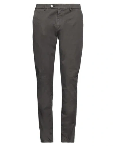 Gta Il Pantalone Man Pants Lead Size 34 Cotton, Elastane In Grey
