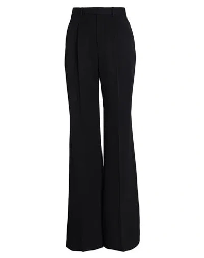 Saint Laurent Woman Pants Black Size 6 Wool