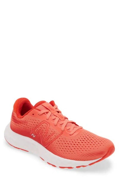 New Balance 520 Athletic Sneaker In Neo Flame/ Silver Metallic