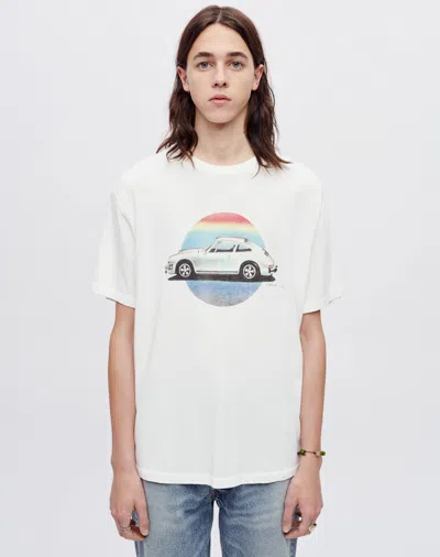 Re/done Loose "porsche" Tee In S