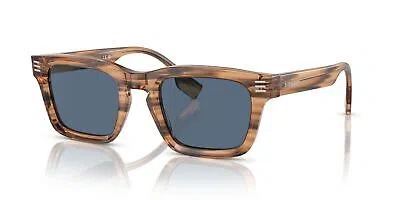 Pre-owned Burberry Be 4403 Brown/ Blue 51/23/150 Men Sunglasses