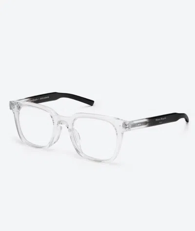 Pre-owned Gentle Monster X Maison Margiela Mm117 Translucent Clear Mm117-c1 In Translucent/clear