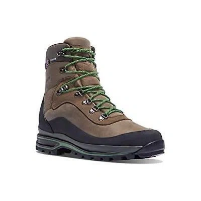 Pre-owned Danner Men's Crag Rat Usa 6" Hiking Boot, Brown/green