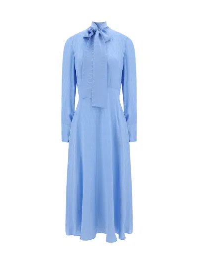 Valentino Abito Toile Iconographe In Lightblue