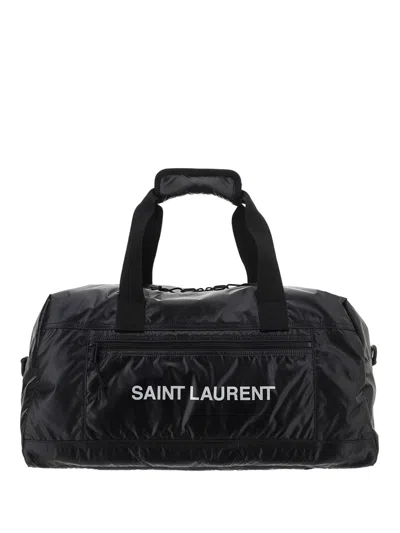 Saint Laurent Borsa Duffle In Black