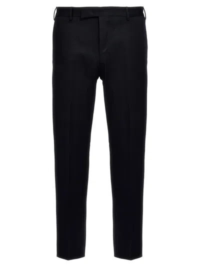 Pt Torino Dieci Skinny Fit Trousers In Navy