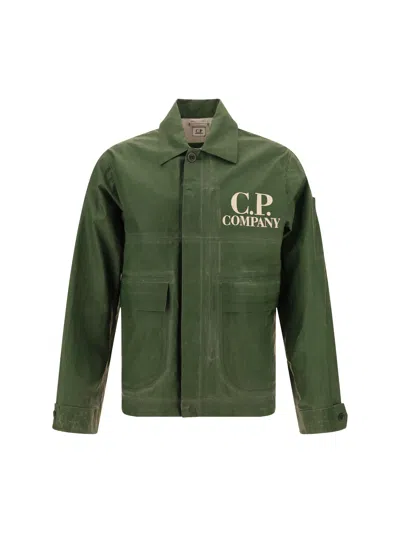 C.p. Company Giacca In Green