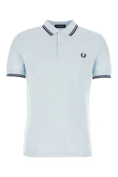 Fred Perry Twin Tipped Short In Blue