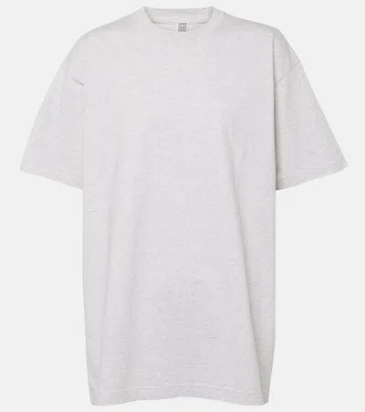 Totême T-shirt Aus Baumwoll-jersey In Grau