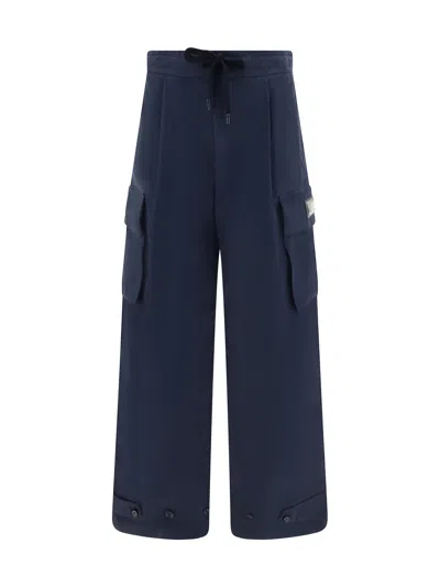 Dolce & Gabbana Pantaloni Cargo In Blue