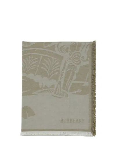 Burberry Sciarpa In Neutral