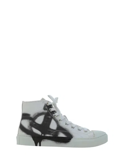 Vivienne Westwood Sneakers Plimsoll In White