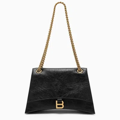 Balenciaga Crush Medium Bag With Black Chain