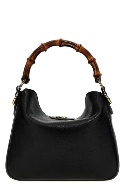 Gucci Diana Small Shoulder Bag In Black