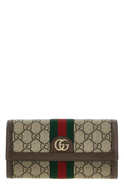 Gucci Women 'ophidia Gg' Wallet In Multicolor