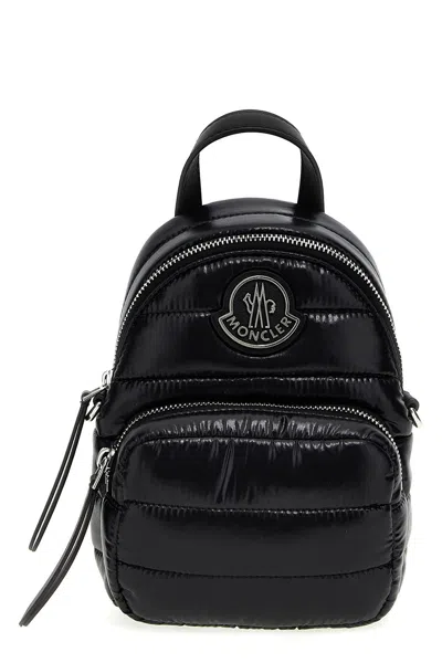 Moncler Kilia Fabric Shoulder Bag In Black