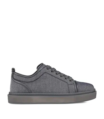 Christian Louboutin Adolon Junior Sneakers In Grey