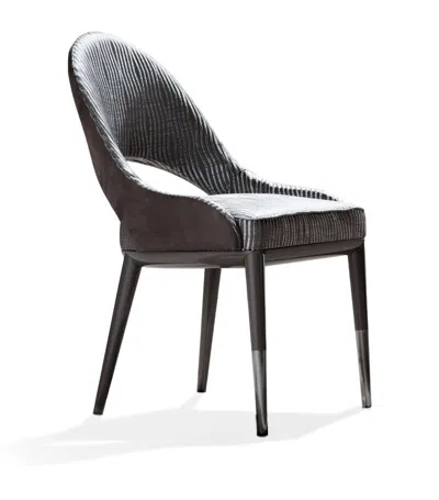 Giorgio Collection Vision Side Chair In Grey
