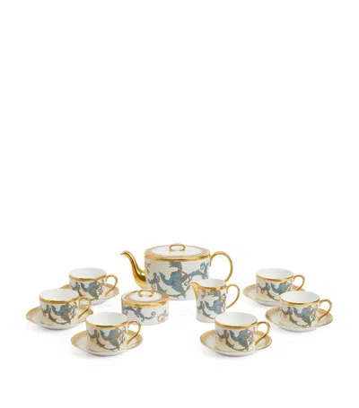 Wedgwood Phoenix 15-piece Tea Set In Multi