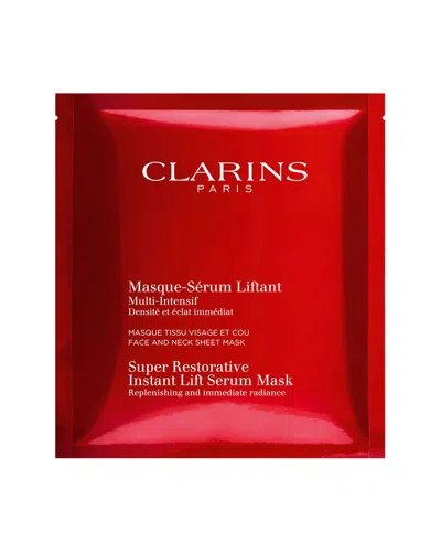Clarins Women's 1oz Super Restorative Instant Lift Serum Mask In White