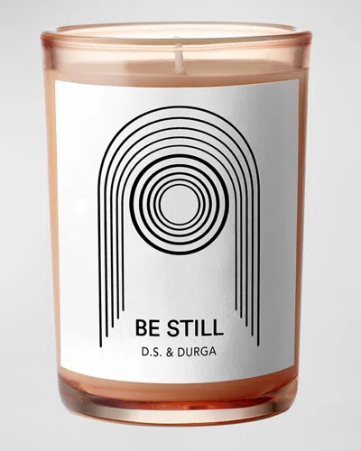 D.s. & Durga Be Still Candle, 198 G In Pink