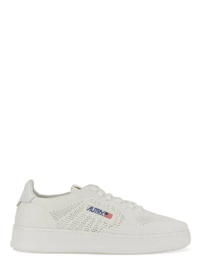 Autry Medalist Easeknit Low Sneakers In White