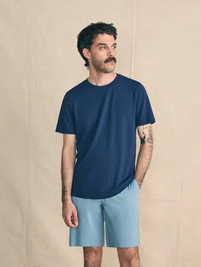 Faherty Movement&trade; Short-sleeve T-shirt In Great Falls Heather