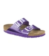 BIRKENSTOCK Purple Arizona Leather Sandal,BIR36R79