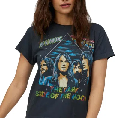 Daydreamer Pink Floyd Dark Side Tour Tee In Black In Blue