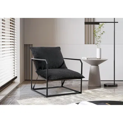 Simplie Fun Accent Chair For Living Room In Black