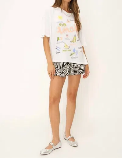 Project Social T Amalfi Perfect Bf Tee In White