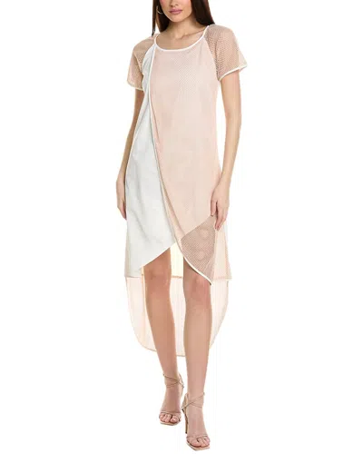Snider Butterfly Dress In Pink