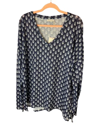 Smith & Quinn Scarlett Sweater In Newport Blossom Navy In Multi