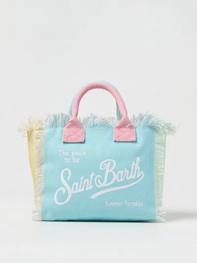 Mc2 Saint Barth Kids' Colette Panelled Tote Bag In Multicolor