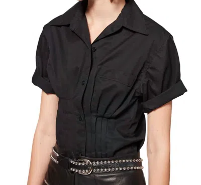 Isabel Marant Gramy Shirt In Black