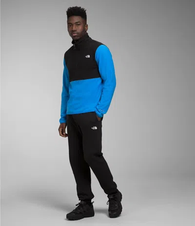 The North Face Alpine Polartec 100 Regular Fit Half Zip Jacket In Blue