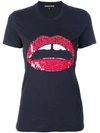 MARKUS LUPFER sequin lips T-shirt,TP110612314330