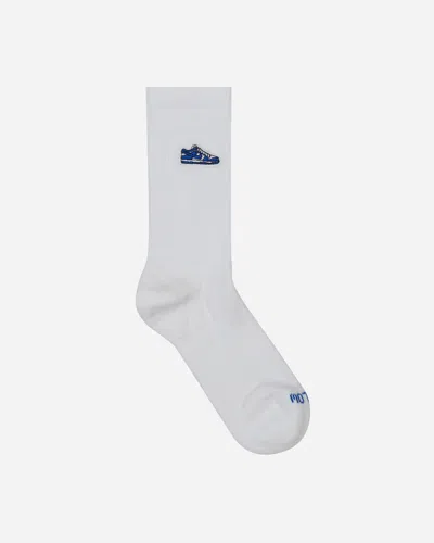 Nike Everyday Plus Cushioned Crew Socks White / Varsity Royal In Multicolor