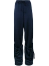 JW ANDERSON JW ANDERSON HIGH-RISE TRACKPANTS - BLUE,TR07WP1712313140
