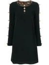 DOLCE & GABBANA buttoned A-line dress,F65Q7ZFURDV12298861